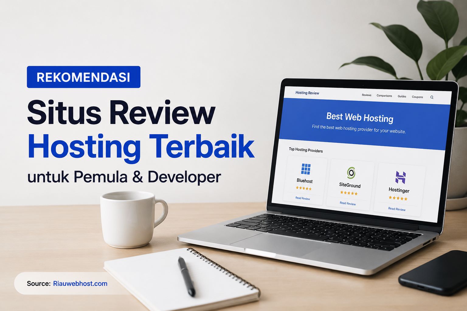Rekomendasi Situs Review Hosting Terbaik untuk Pemula & Developer